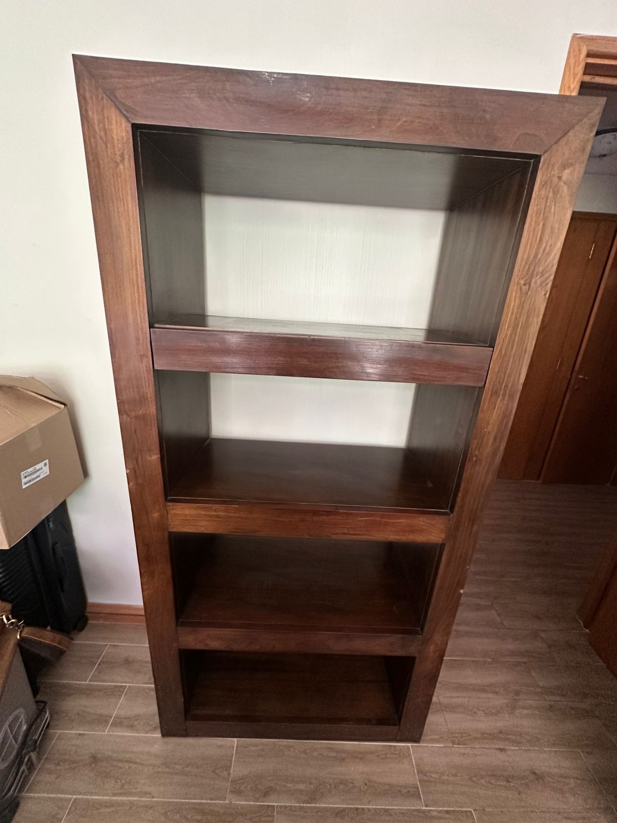 Repisa librero 4 niveles con cajón secreto - Imagen 7