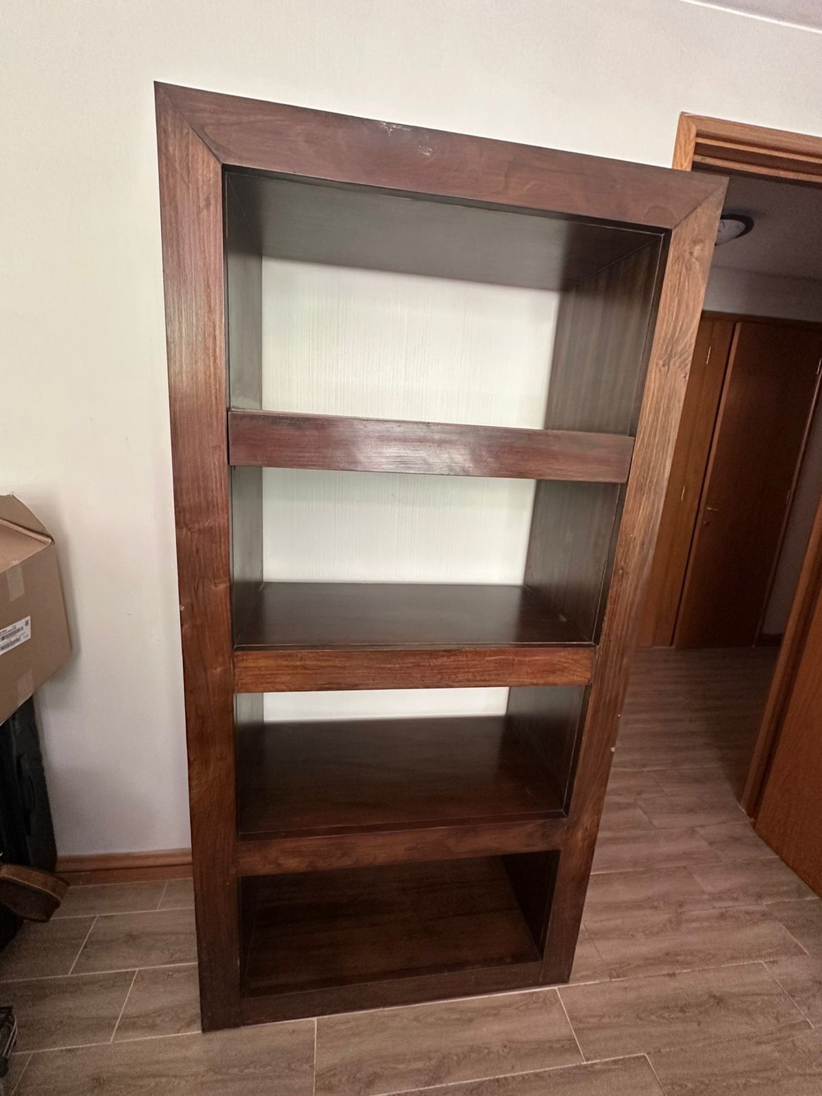 Repisa librero 4 niveles con cajón secreto - Imagen 9