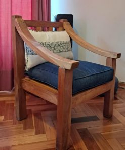 Sitial madera Roble Denim