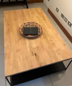 Mesa de centro estilo industrial