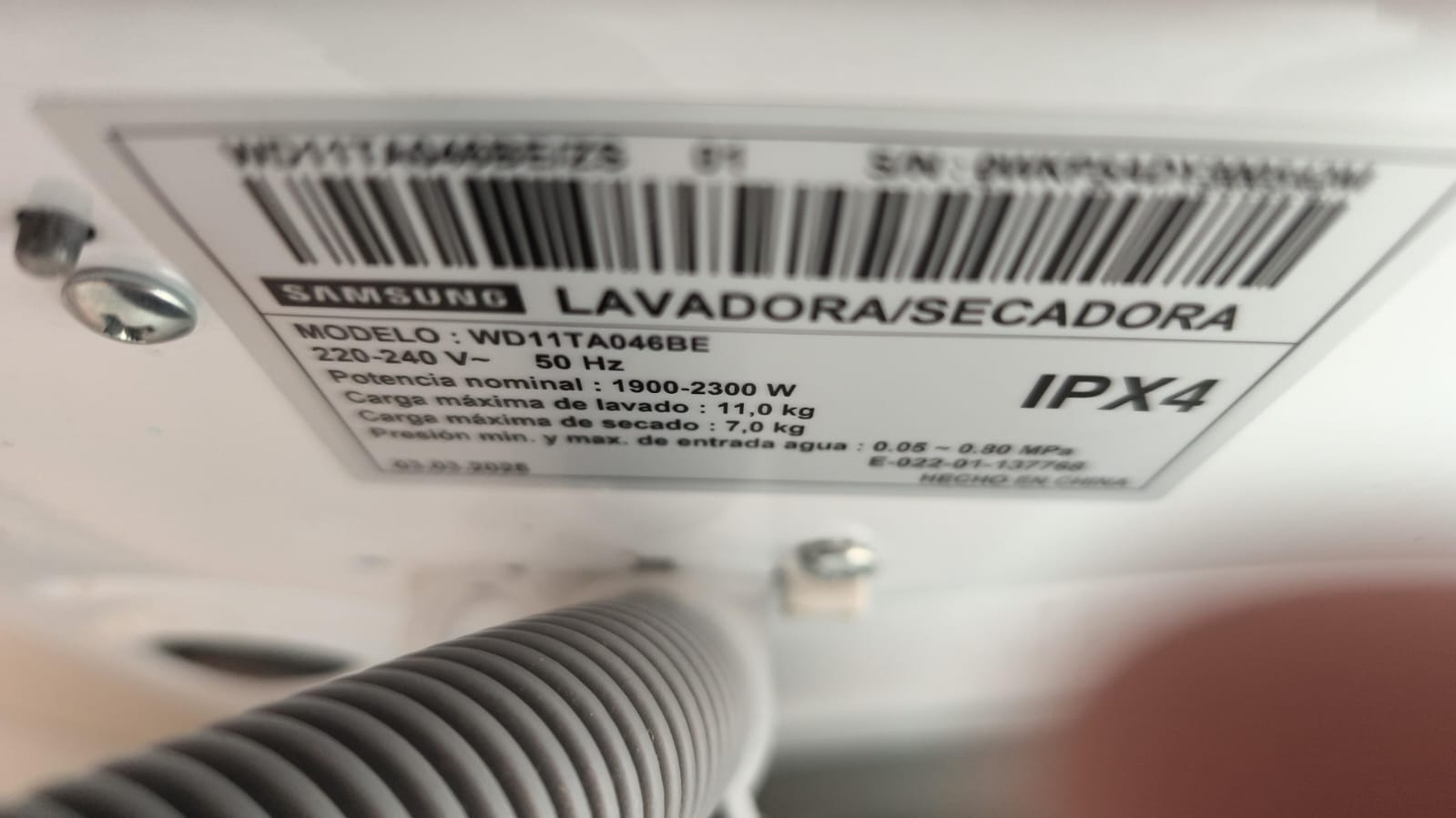 Lavadora secadora Samsung 11/7kg - Imagen 4