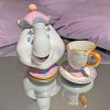 Taza y Tetera Chip y La Sra. Potts Lz de La Bella Y La Bestia