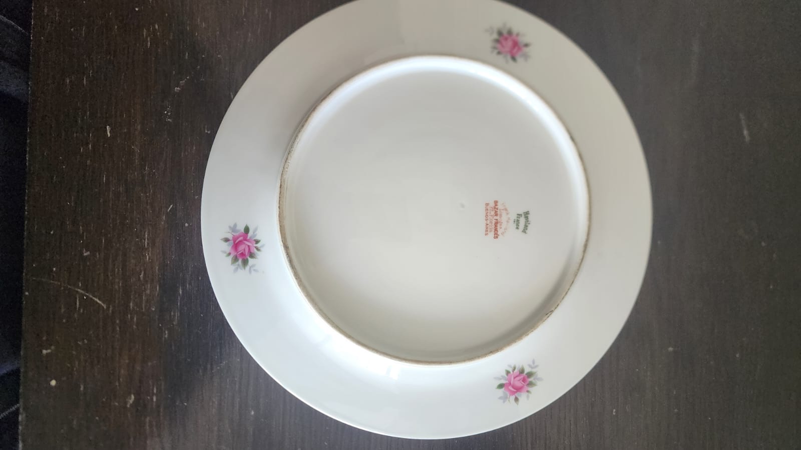 Plato flores Haviland France Limoges