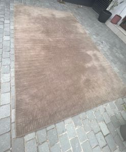 Alfombra lana café claro