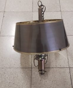 Lámpara de techo metal en tono bronce envejecido
