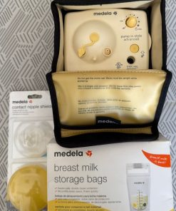 Set de leche Medela con bolsas de almacenaje