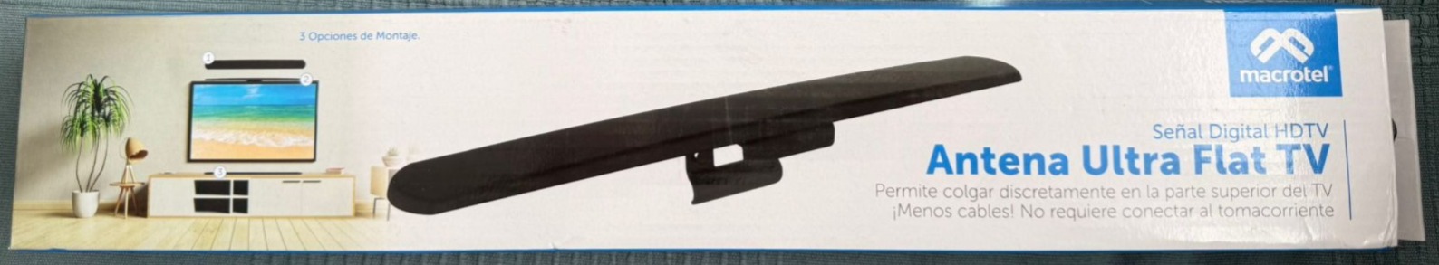Antena Ultra Flat TV Macrotel - Imagen 2