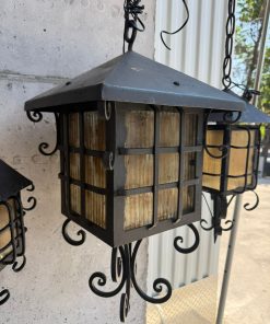 Lámpara estilo farol grande