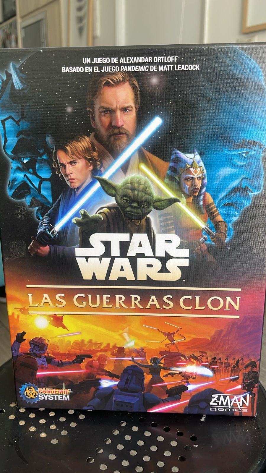Juego De Mesa Star Wars Las Guerras Clon