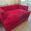 Sofá 2 cuerpos Muebles Klammer rojo