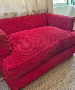 Sofá 2 cuerpos Muebles Klammer rojo