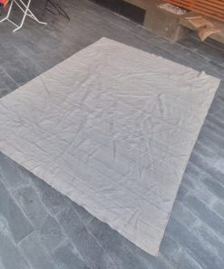 Alfombra beige lana fina