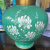 Jarrón sussex bone china pintado a mano