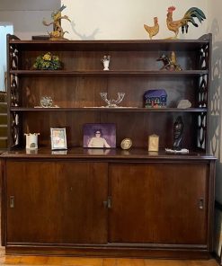 Mueble aparador comedor platero madera antiguo