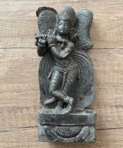 Escultura de piedra Señor Krishna