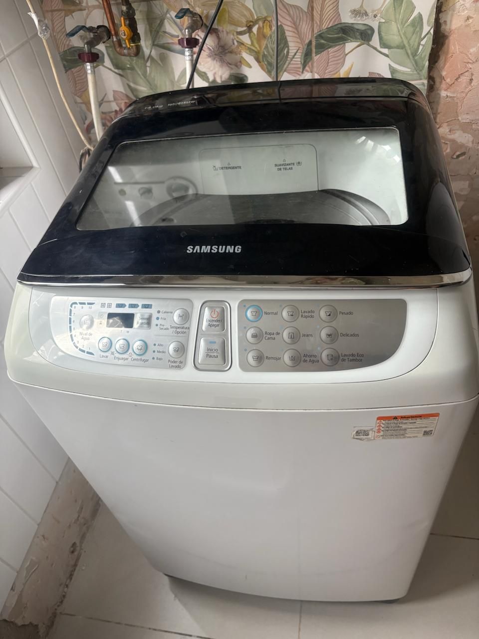 Lavadora superior Samsung 14 kg