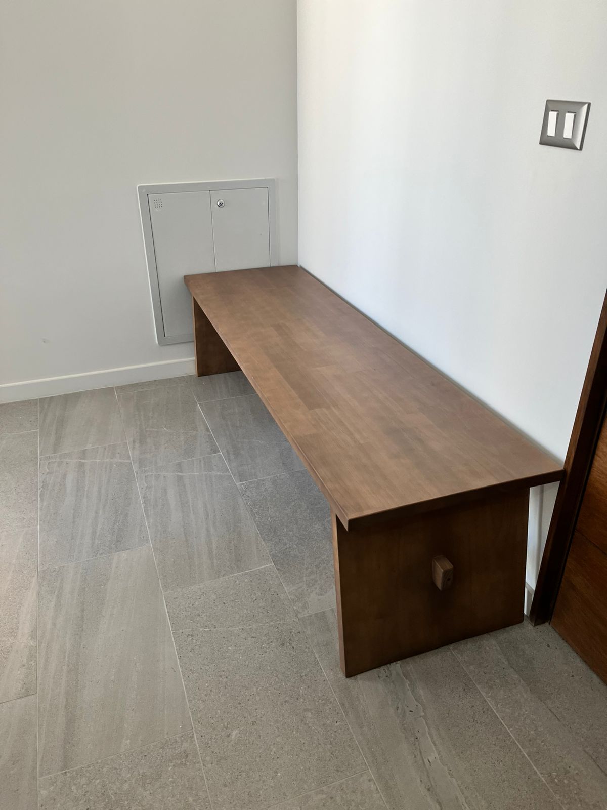 Banqueta banca madera de Pino - Imagen 2