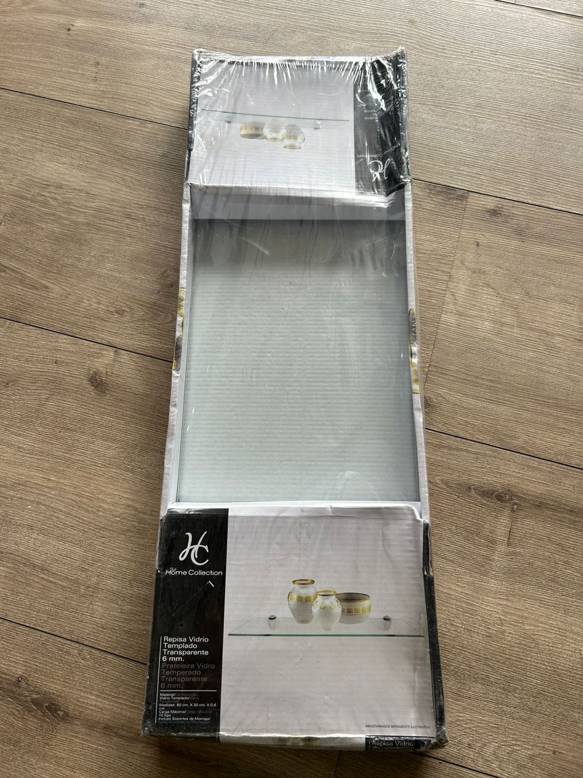 Repisa de vidrio Just Home Collection