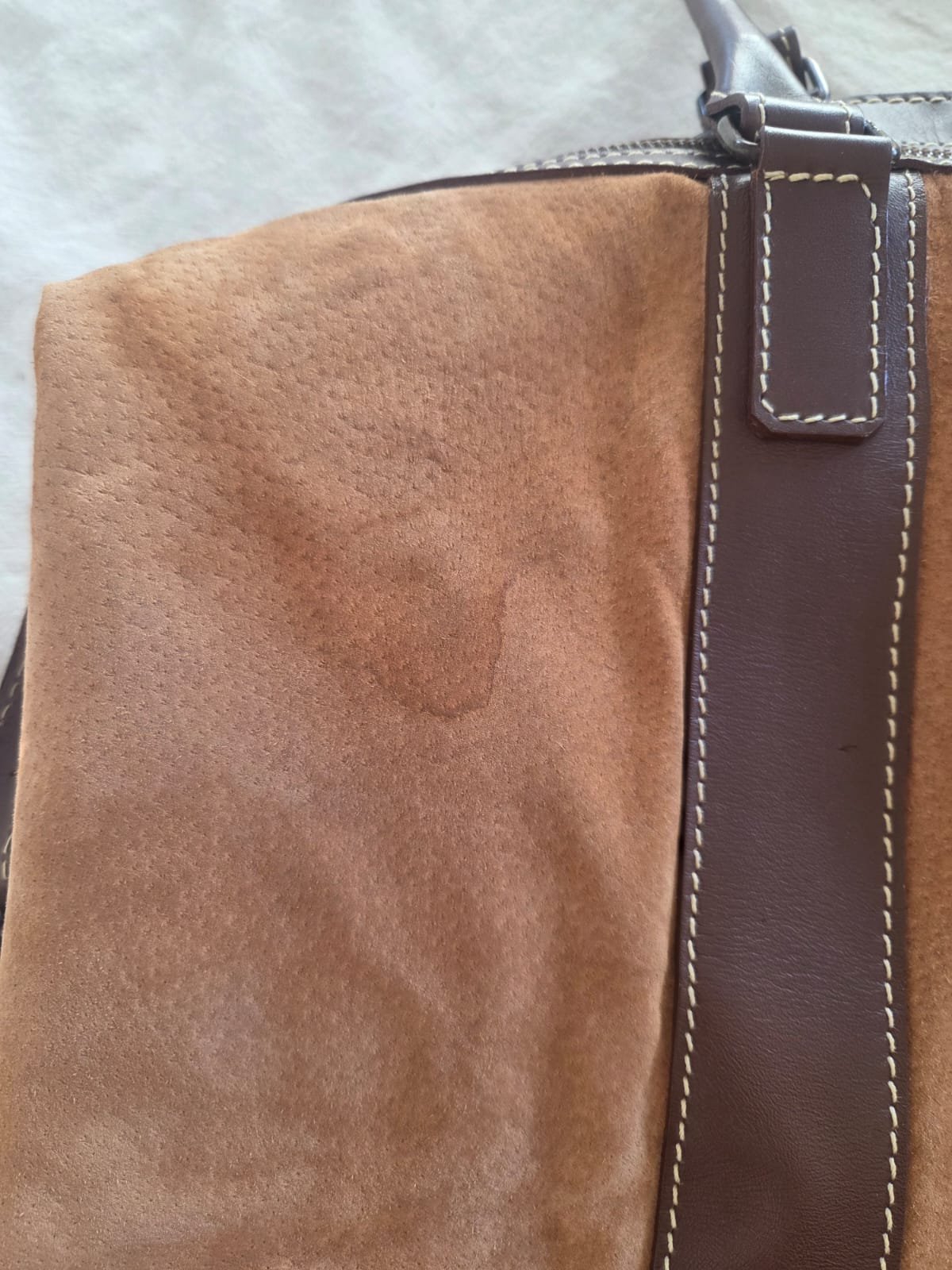 Bolso de viaje cuero carpincho - Imagen 3