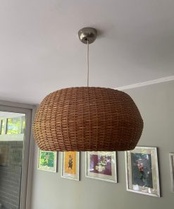 Lámpara techo mimbre Chimbarongo