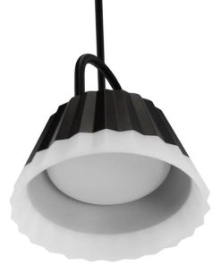 Lámpara de techa Umbrella negro Led Studio