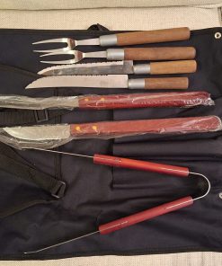 Set parrillero con estuche