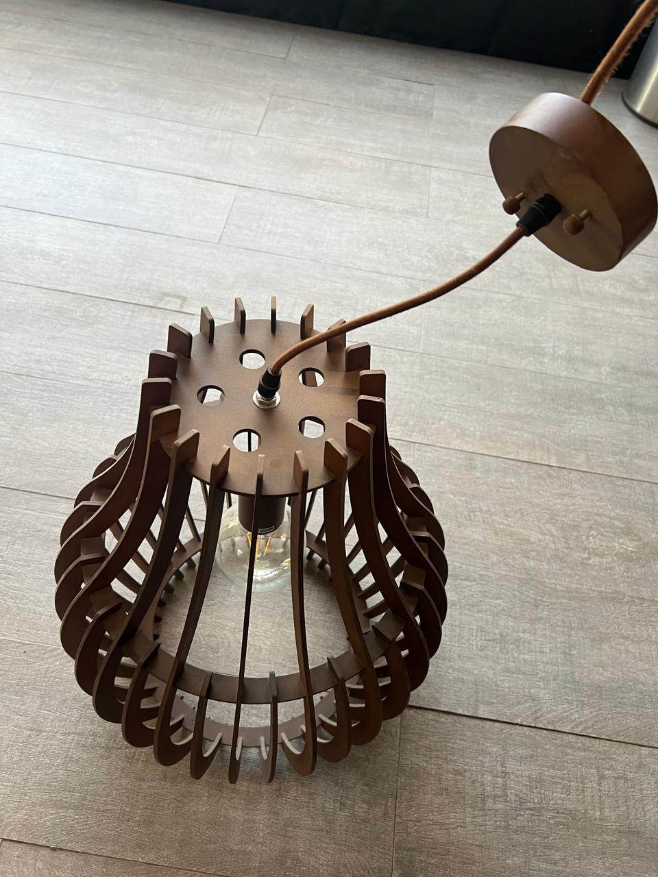 Lámparas de techo madera Mdf Led Studio - Imagen 2