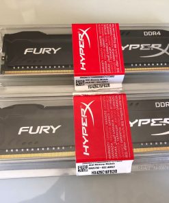 Par memorias Ram Hyperx Fury Black DDR4 (2x8 GB) de 2666 Mhz