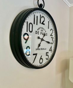 Reloj decorativo muro Antique Paris