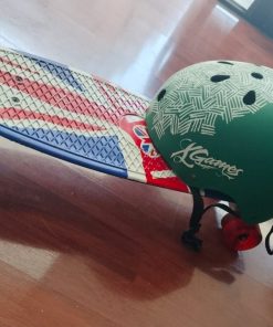 Longboard Tempish con casco XGames