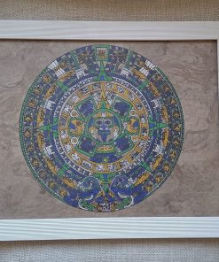 Cuadro calendario Azteca