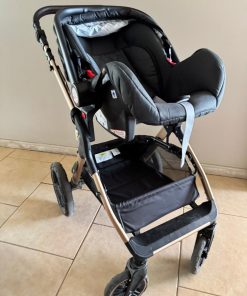 Coche moisés Travel System Lubabycas con huevo y accesorios