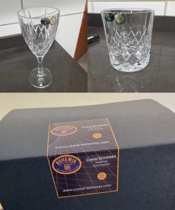 Juego de copas Cristal Bohemia