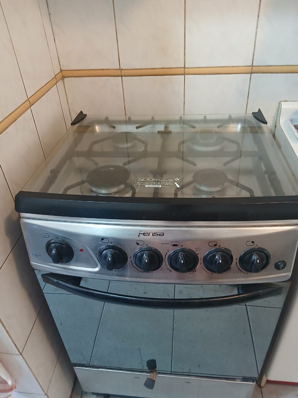 Cocina a gas Fensa 4 quemadores - Imagen 3