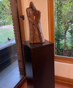 Escultura familia con base