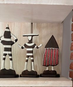 Figuras madera Selknam