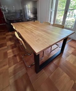 Mesa de comedor estilo industrial Lenga
