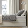 Cama 1 plaza Vihals IKEA con 2 colchones espuma