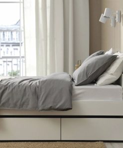 Cama 1 plaza Vihals IKEA con 2 colchones espuma