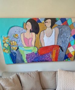 Cuadro pareja Cata Matthei