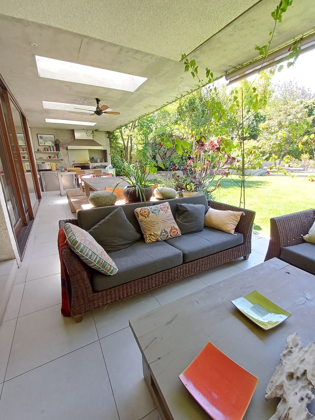 Juego living terraza rattan 4 piezas - Imagen 2