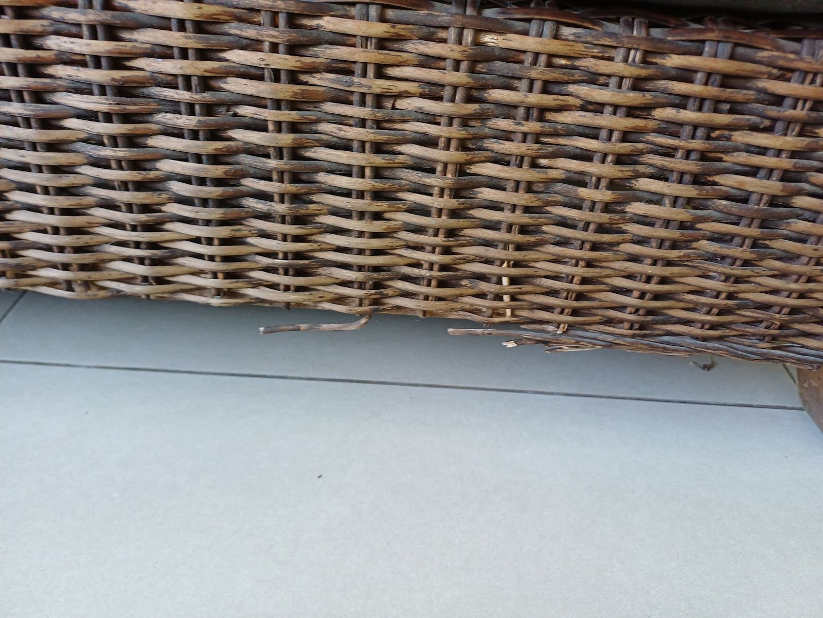 Juego living terraza rattan 4 piezas - Imagen 7