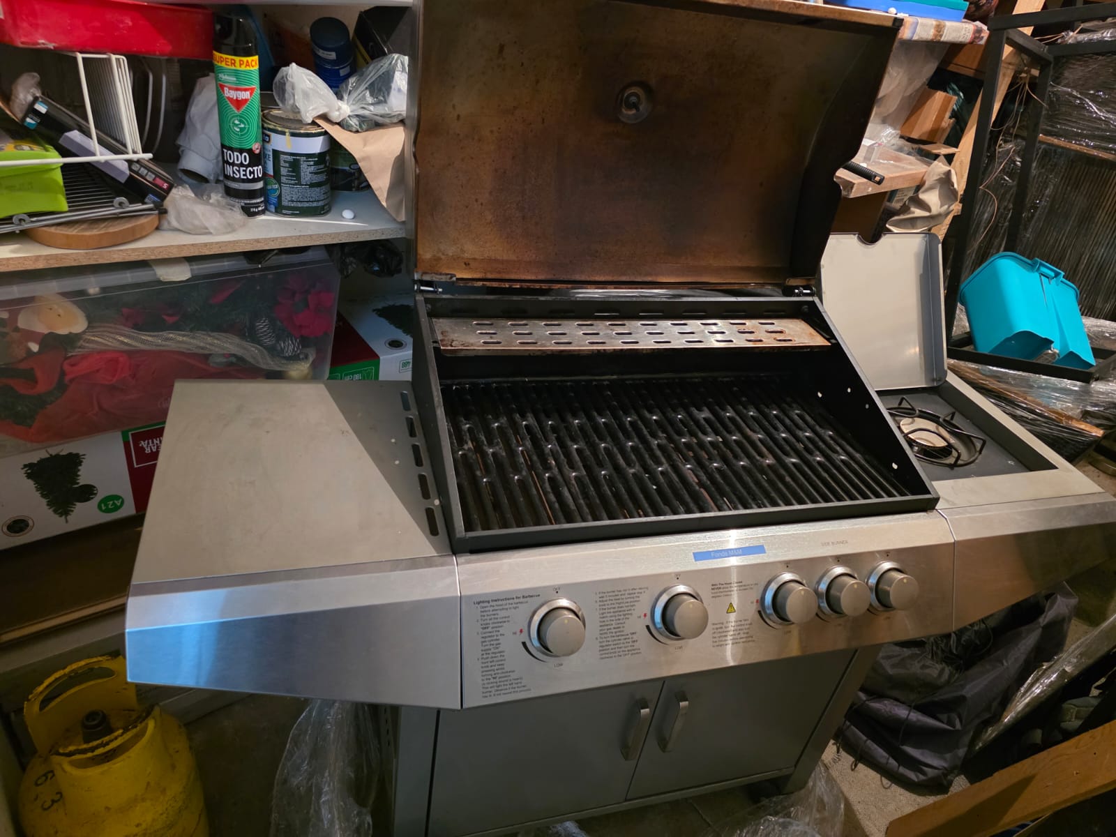 Parrilla a gas 4 quemadores TopGrill - Imagen 7