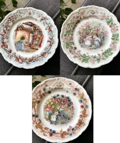 Platos coleccionables Brambly Hedge