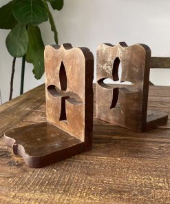 Sujetadores de libro madera o altares de pared