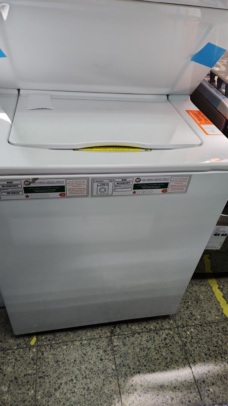 Centro de lavado Mabe lavadora secadora 18/10 kg - Imagen 4