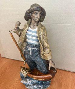 Figura Arponero en barca MARU-A
