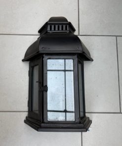 Aplique farol negro