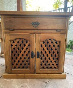 Mueble o Rack TV enrejado Raulí