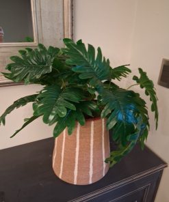 Par plantas artificiales sin florero